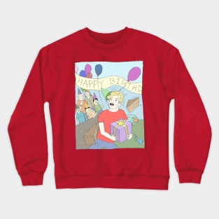 Happy Birthday Crewneck Sweatshirt